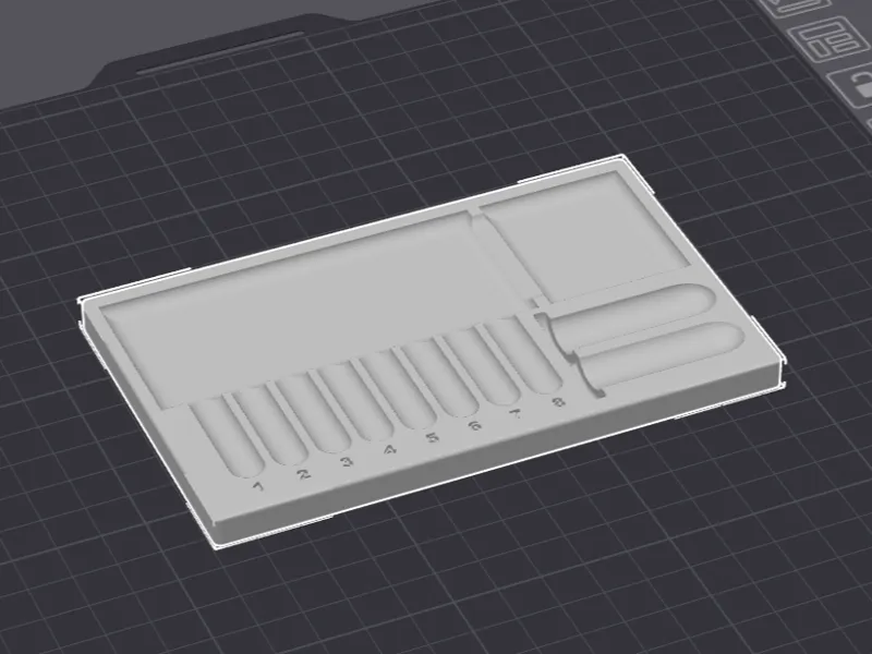 Pinning Tray - Right Handed