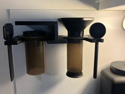 Aeropress Wall Mount and Organiser