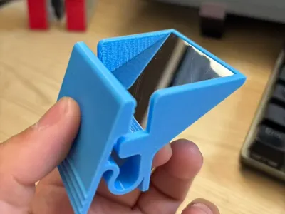 Refracting Mirror for Reading Pen