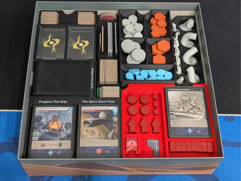 Dune Uprising Bloodlines Insert For Sleeved Cards