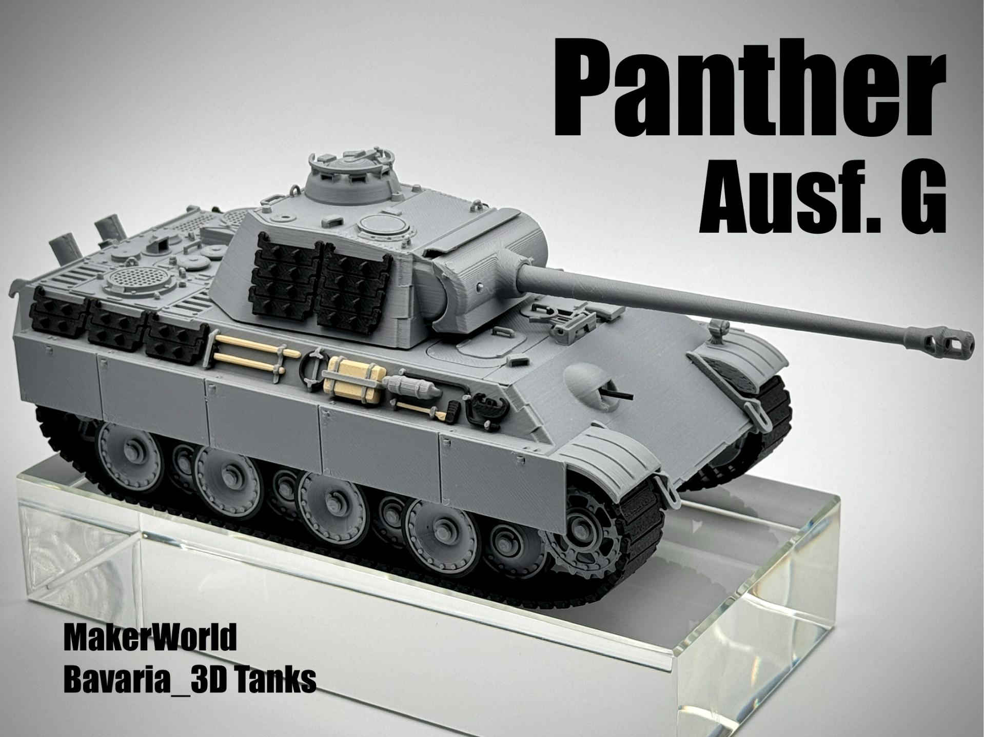 Panther Medium Tank Pz Kpfw V Ausf G | 1:35 Scale - 1