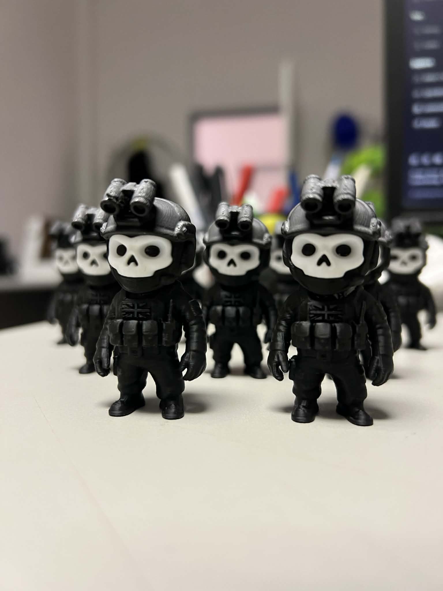 Miniatura 9 do modelo 3D Ghost  – Gamer Mini Figure