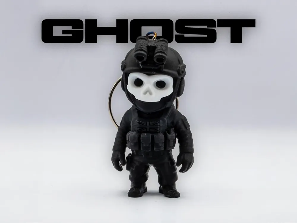 Ghost – Gamer Mini Figure by Lawson3D MakerWorld: Download Free 3D