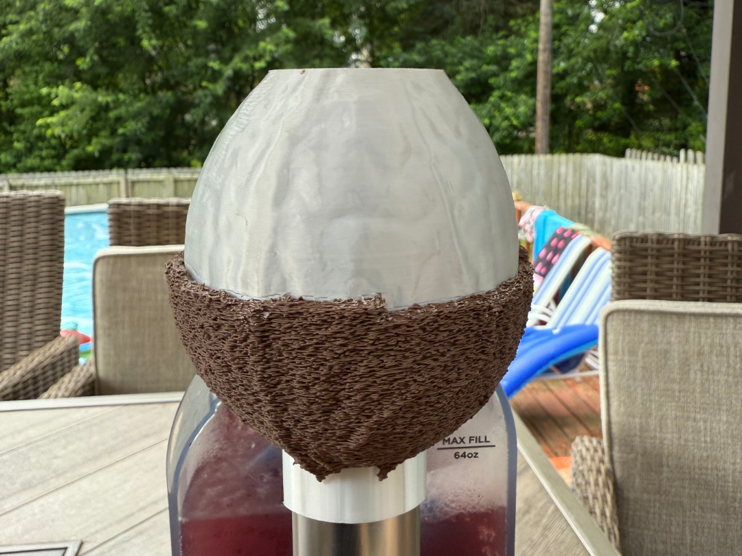 Ninja Slushi Cocnut Topper