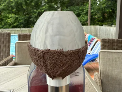 Ninja Slushi Cocnut Topper