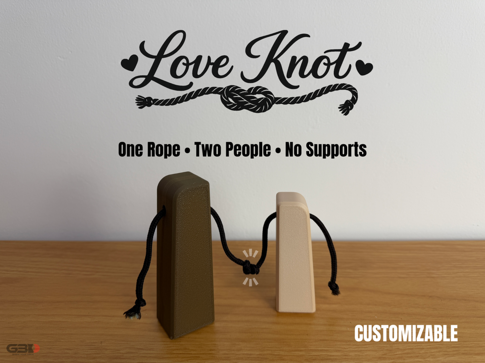 Love Knot - Holding Hands Couple Decor