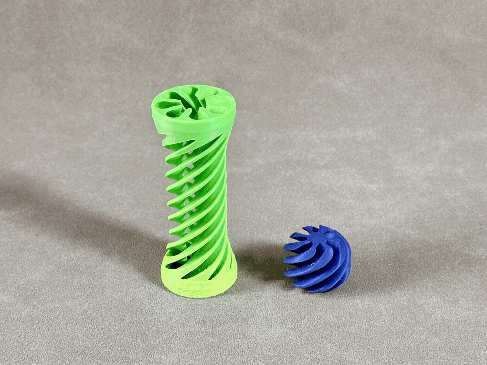 Vortex Core Fidget – Open Spiral Version