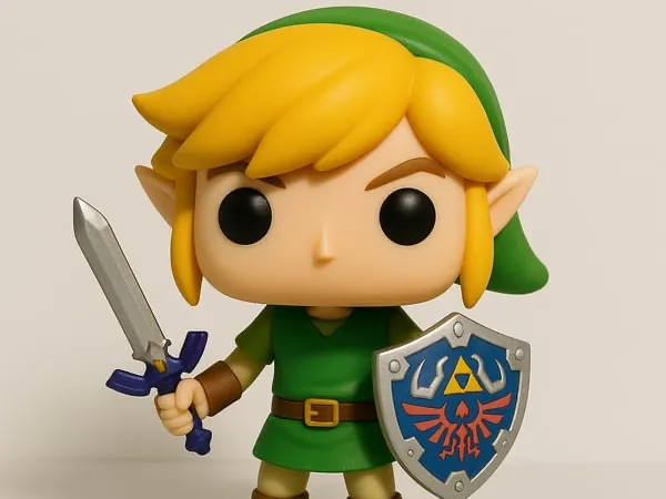 Link with Sword and Shield