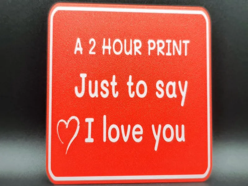 I love you 