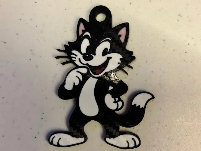 Mischievous Cartoon Cat