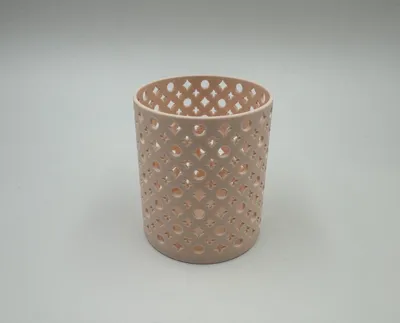 Pen Holder with Pattern