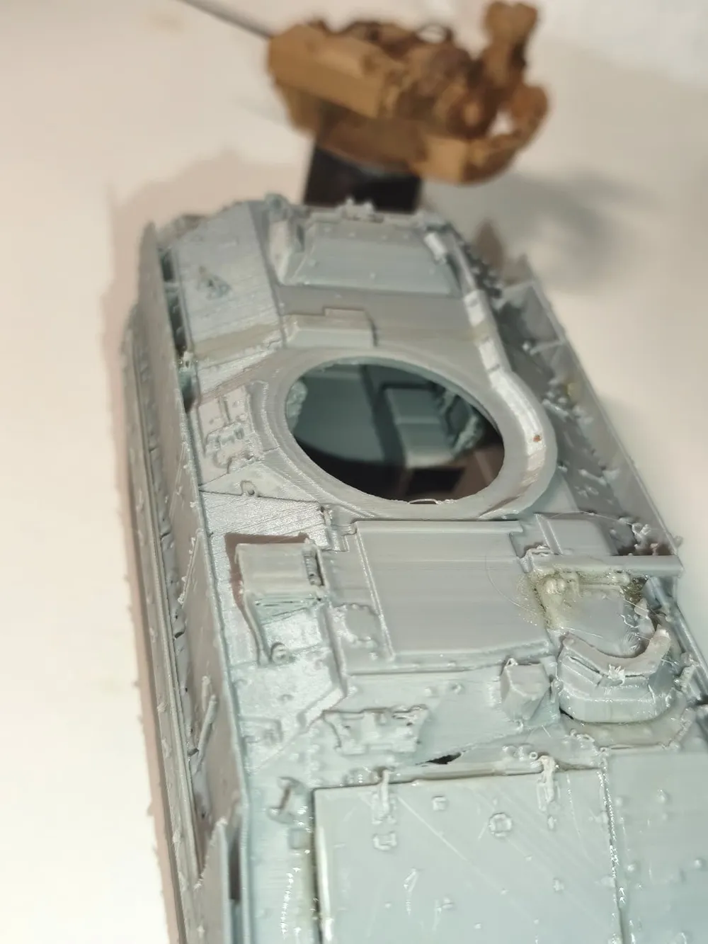 M3A3 Bradley CFV mit modellierten Innenräumen für Dioramen ...