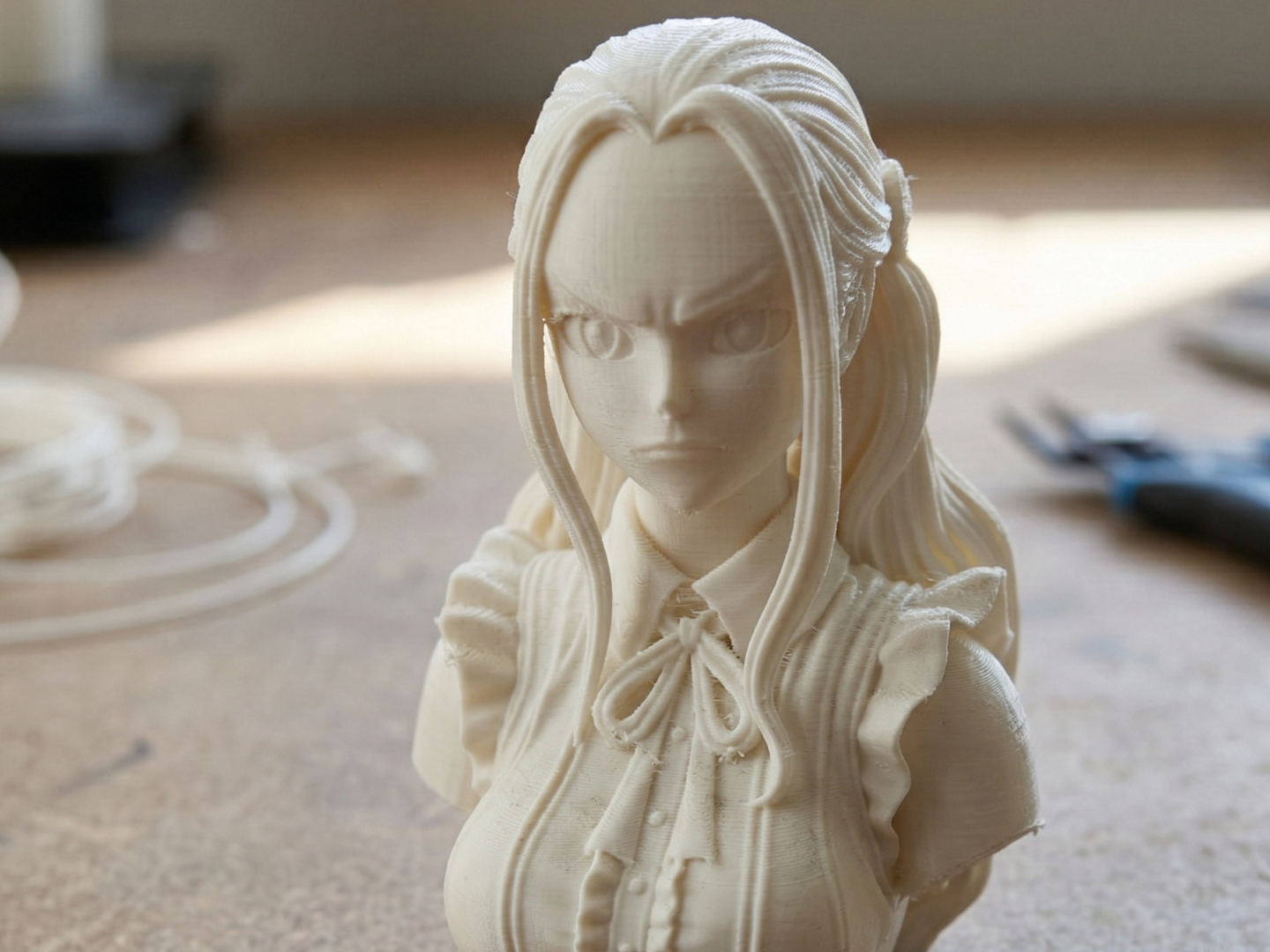 Princess Vivi One Piece Bust 3D Print Model 310