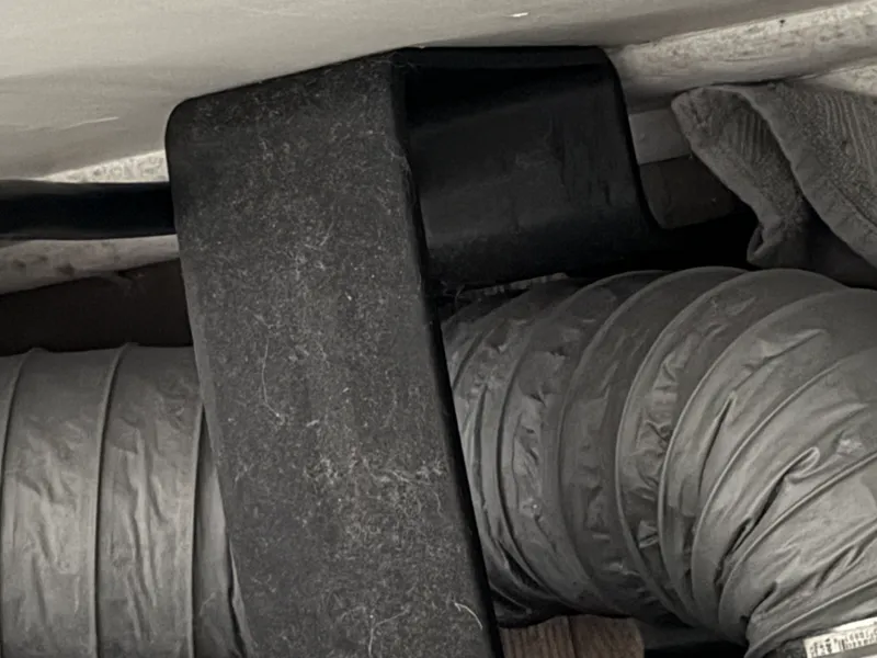 Dryer vent protector / spacer