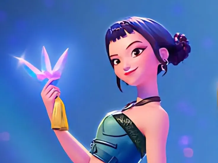 'KPop Demon Hunters' ZOEY (Las guerreras k-pop )