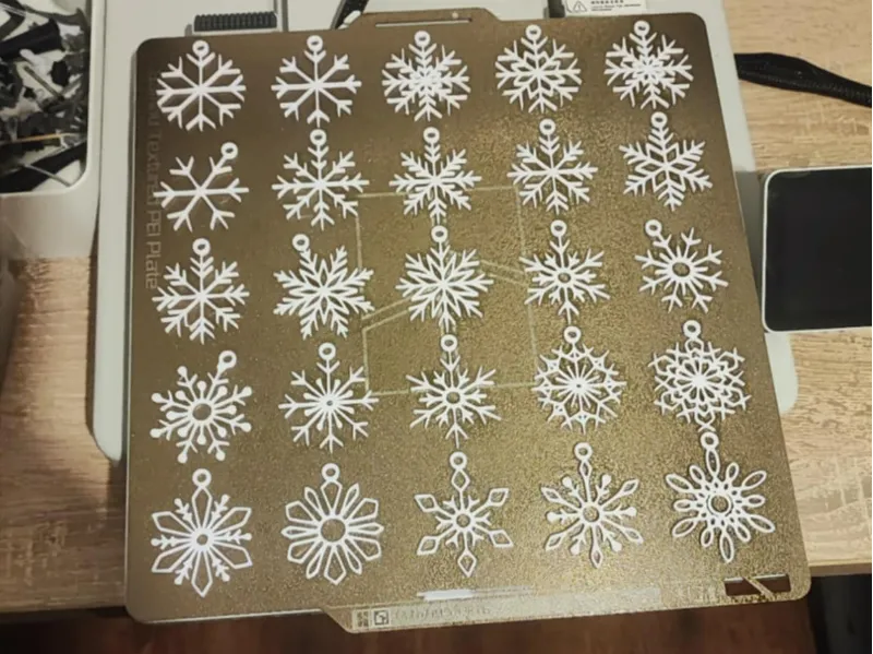 Christmas Snowflake Ornaments