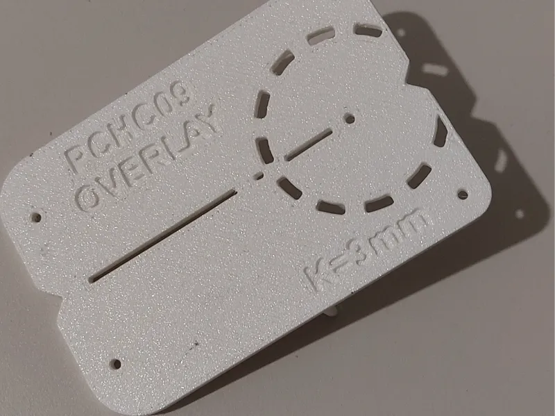 Parallel  hinge  TEMPLATE ECHC09 OVERLAY K=3