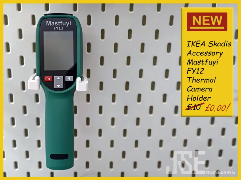 Ikea Skadis Mastfuyi FY12 Thermal Camera Holder