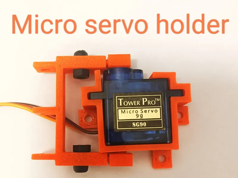 Holder for micro servo SG90
