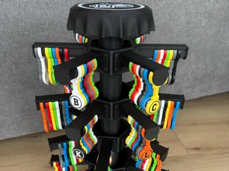 Display Stand for Bottle Marker/Cap