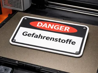 Danger Schild