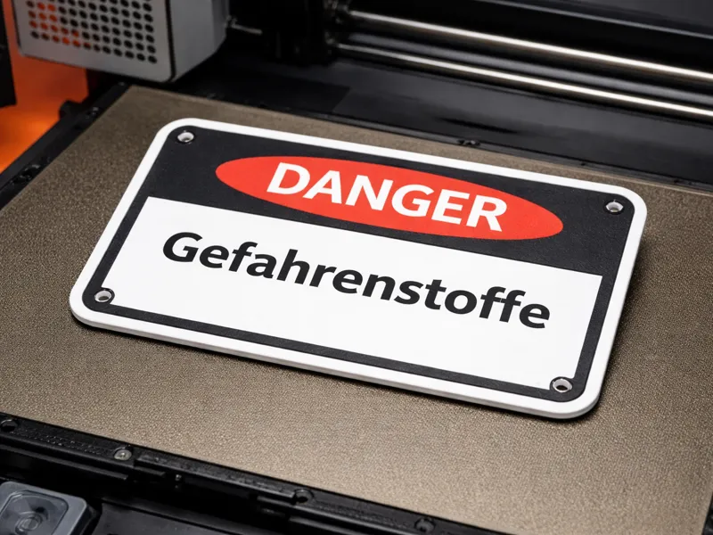 Danger Schild