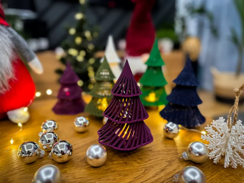 Spiral LED Christmas Tree lamp