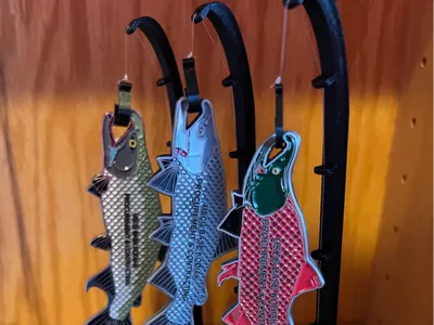 Salmon Coin Holders - Base Kodiak
