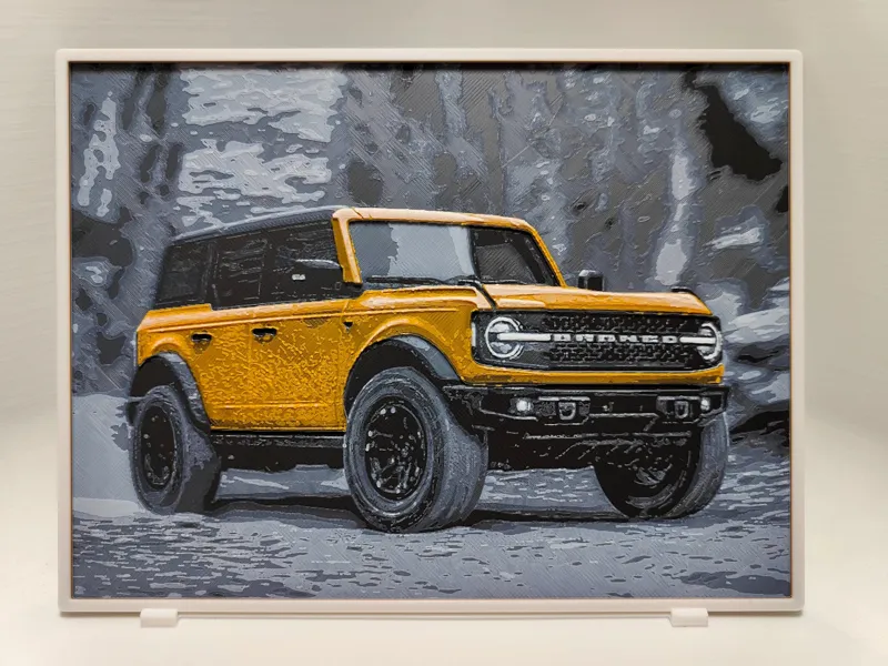 Ford Bronco - Hueforge