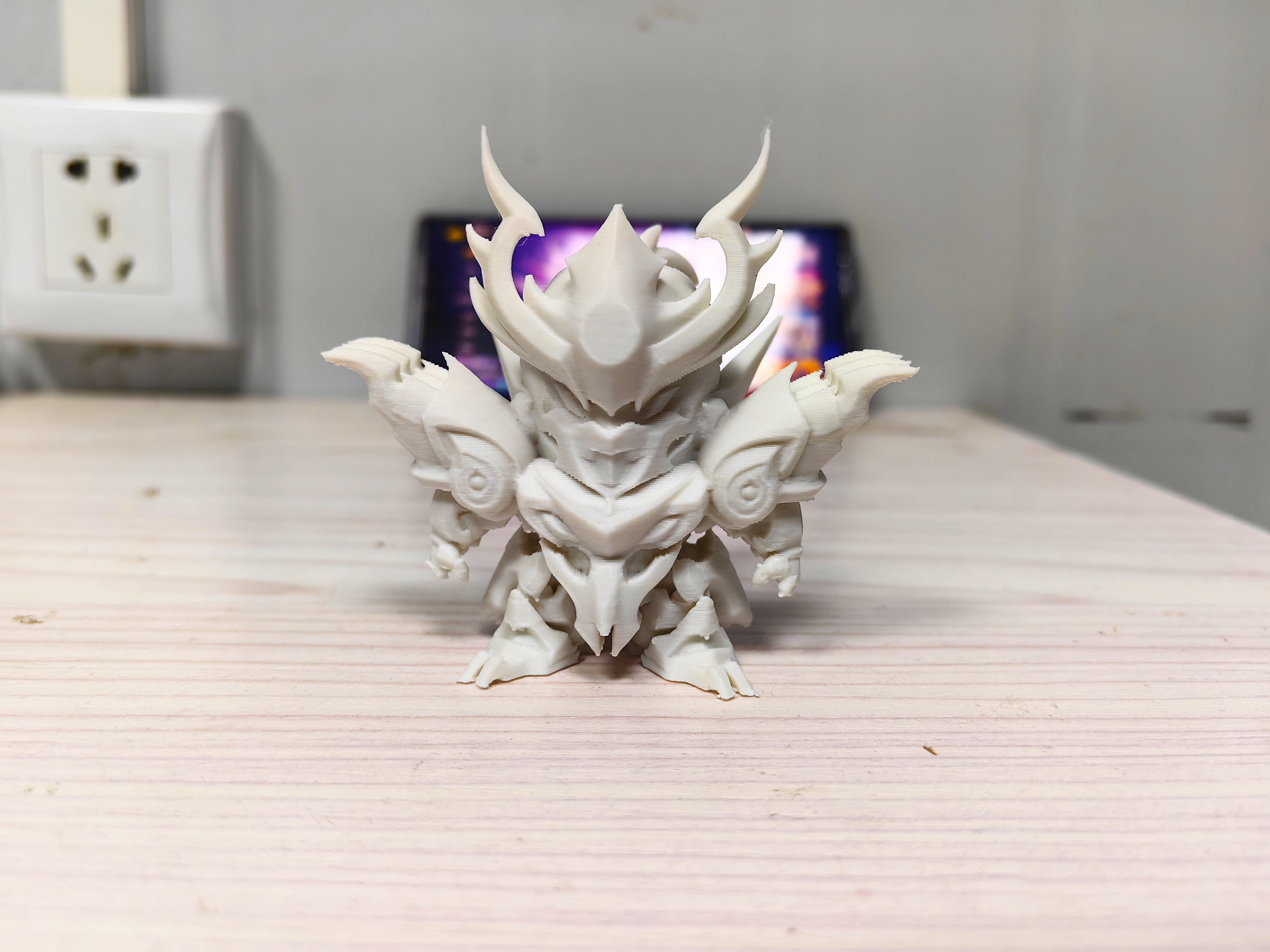 Miniatura 2 do modelo 3D 天火麒麟，蛋仔派对蛋小红专属机甲