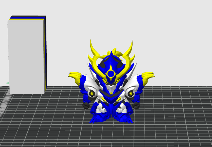Miniatura 3 do modelo 3D 天火麒麟，蛋仔派对蛋小红专属机甲