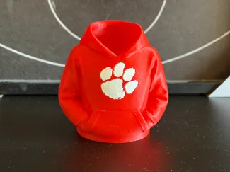 Clemson Tigers Hoodie Pen Holder