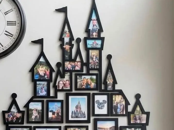 disney castle phot frame 