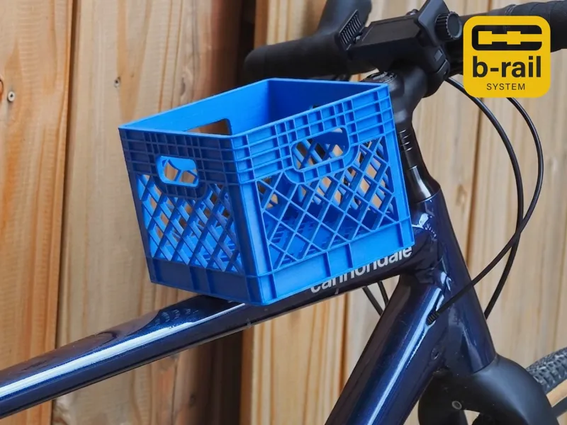 Milk Crate (Top Tube version) - B-RAIL System