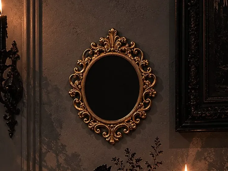 Gothic Black Decor Ghost