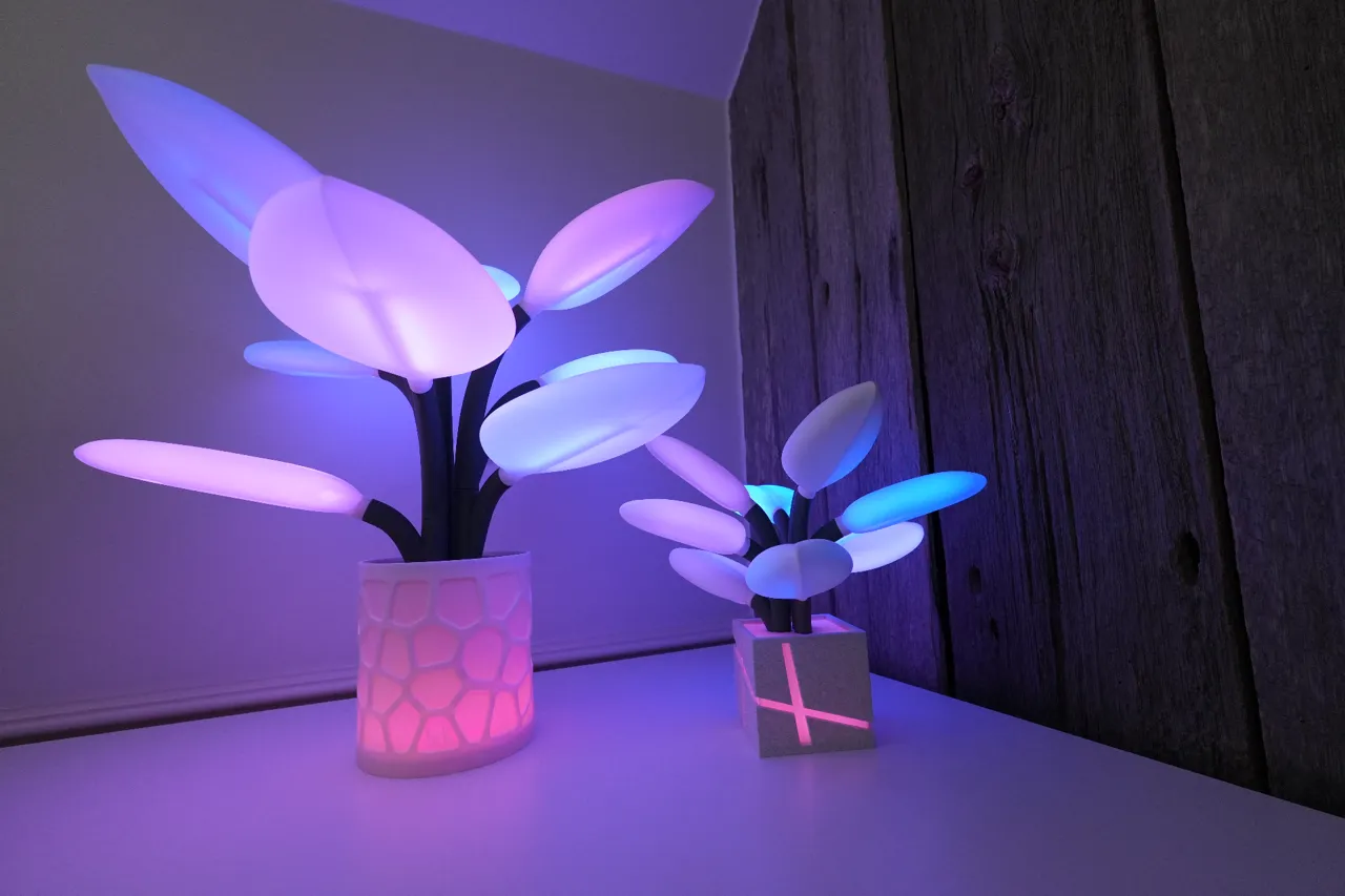 FLORA - Led Light Leaves view 2