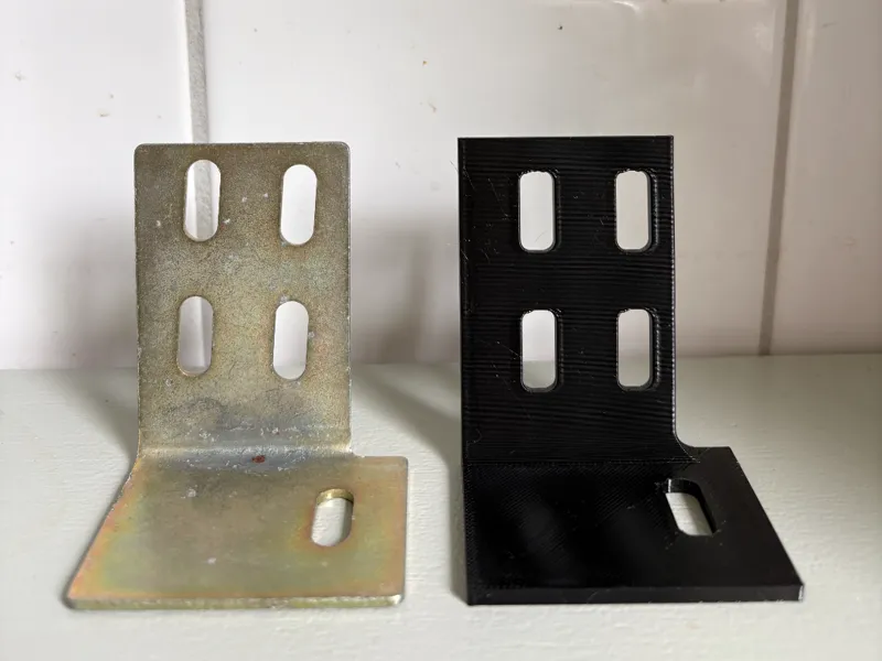 BMW E21 E-Radiator Holder Left & Right
