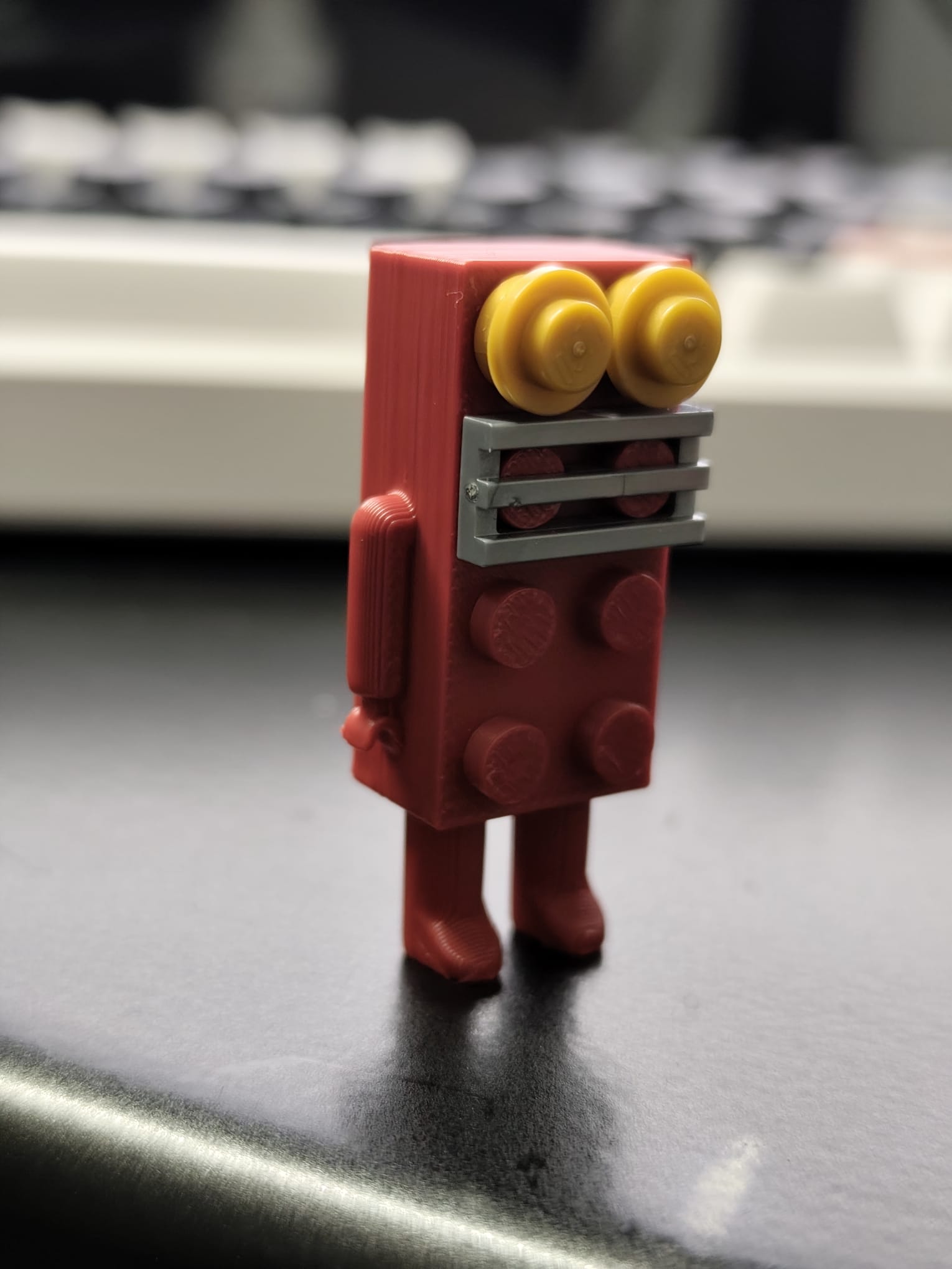 Miniatura 3 do modelo 3D Cute Brick Couple