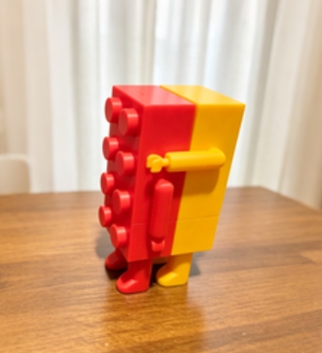Miniatura 7 do modelo 3D Cute Brick Couple