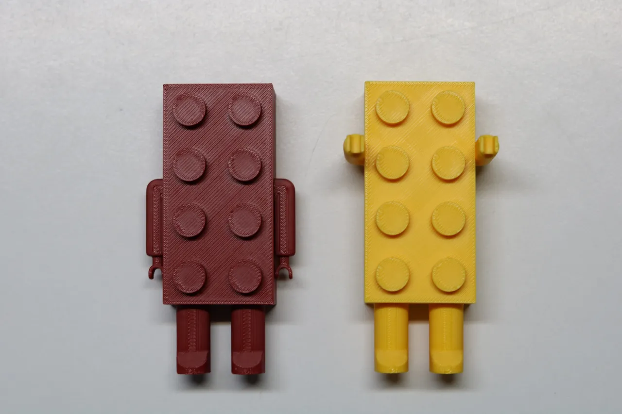 Cute Brick Couple view 3