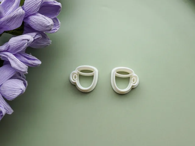 Coffee Mugs Set Clay Cutter For Earrings Necklace