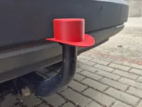 Top hat Hitch Ball cover - 0.16mm layer, 2 walls, 15% infill