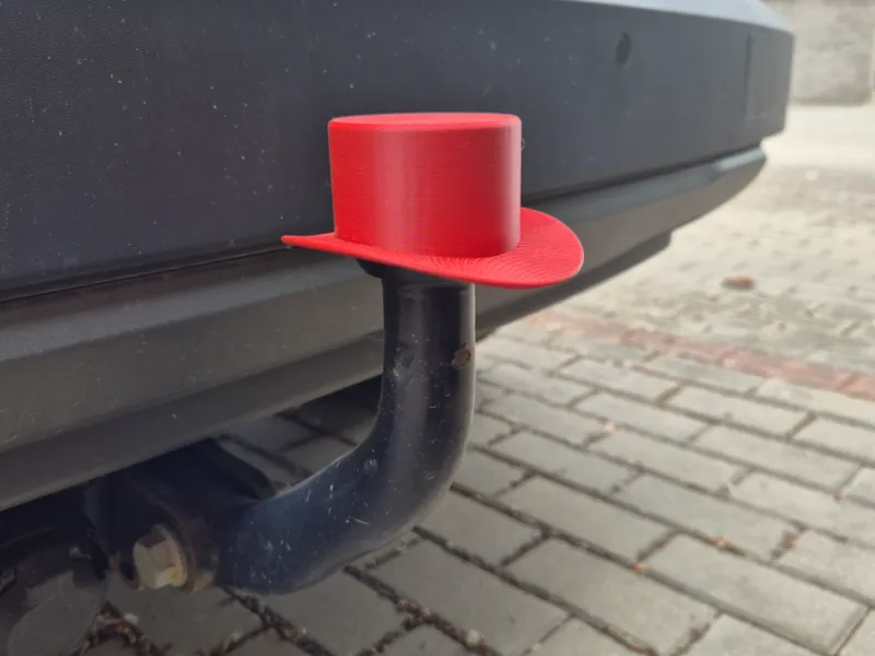 Top hat Hitch Ball cover