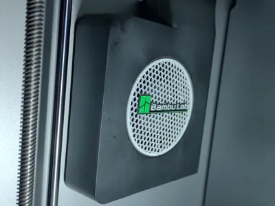 Auxiliary Fan Cover with Bambu lab Logo 