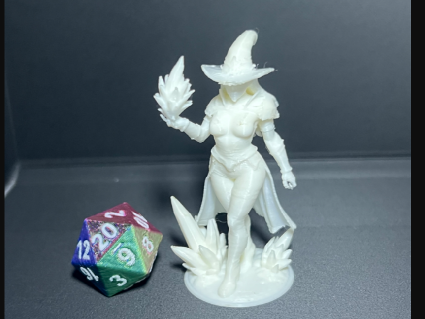 D&D-Mensch-Magierin