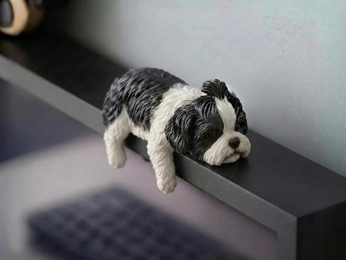 Sleepy Shih Tzu - Monitor Buddy