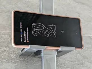 Phone Holder Shower Bar