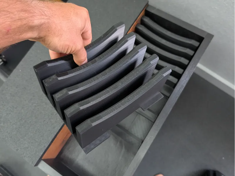 Ironmaster Dumbbell Weight Plate Storage