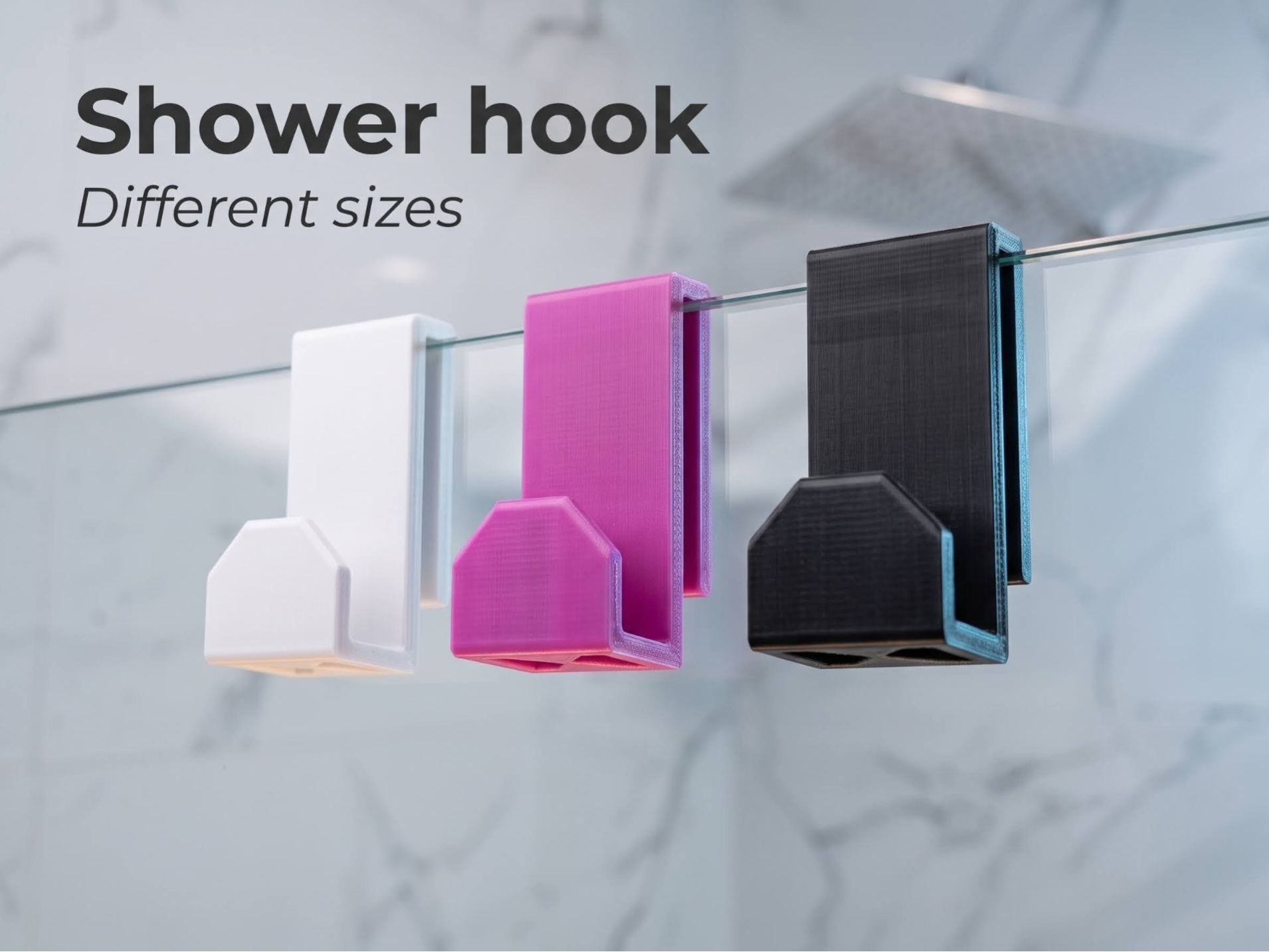 Shower Hook (Different Sizes)