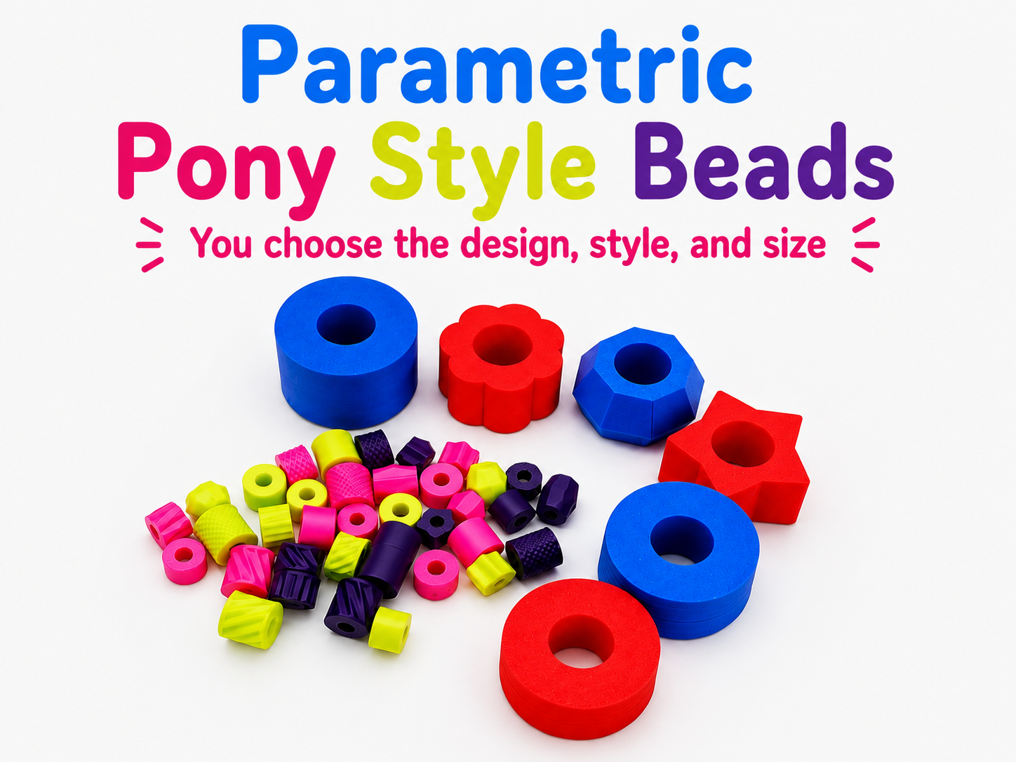 Parametric Pony Style Beads